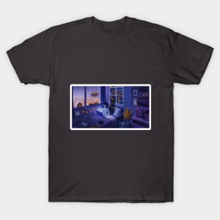 Bedroom Above The Clouds T-Shirt